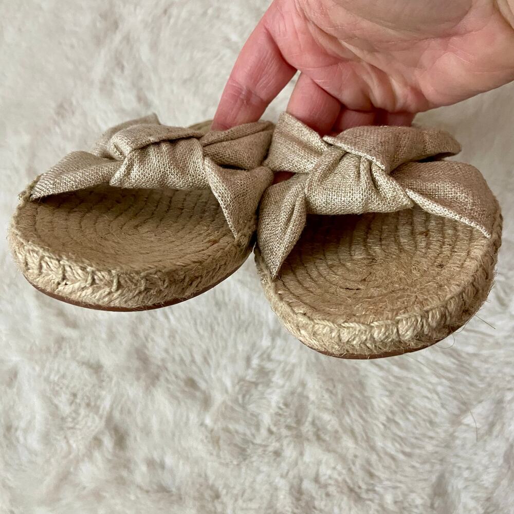 J. Crew METALLIC KNOTTED ESPADRILLES - Picture 2 of 8